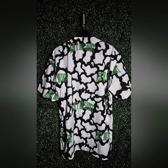 Black and White Graphic Men's Shirt - Picture 3 of 3